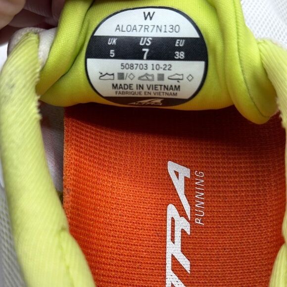 Altra Rivera 3 Running Shoes Sz US 7 - Picture 8 of 10